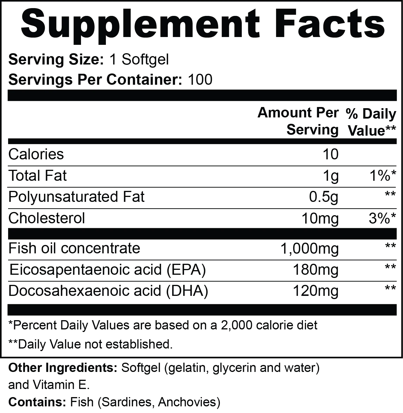 Omega-3 EPA 180mg + DHA 120mg - Image 5